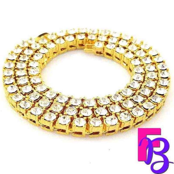 *NEW!* 5mm Mens Tennis Chain - Picture 8 of 12